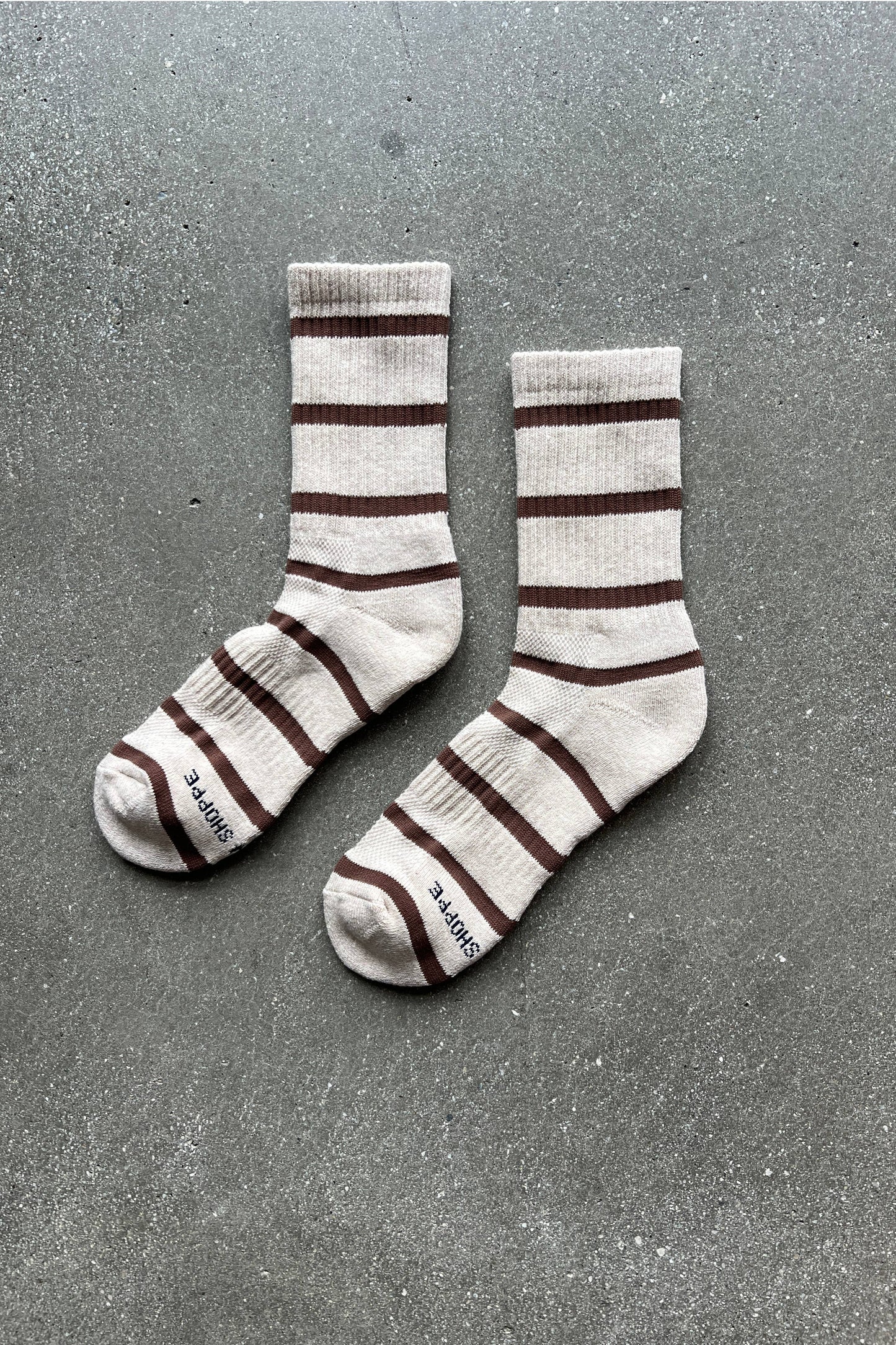 Stripe Boyfriend Socks