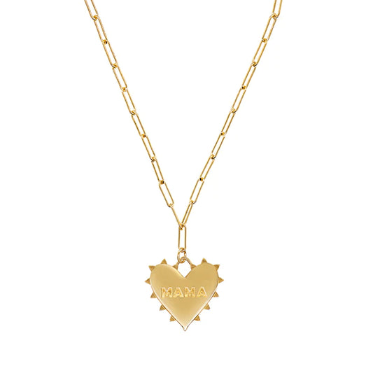 Radiant Heart Mama Necklace