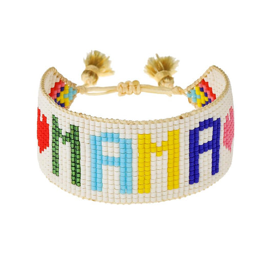 Hart Rainbow Mama Beaded Bracelet