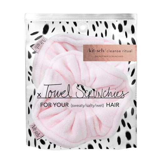 Microfiber Hair Towel Scrunchies (2 pack)